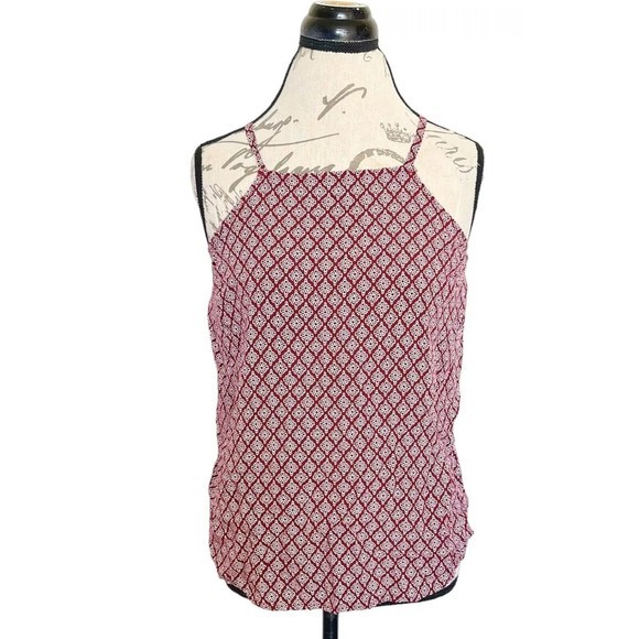 Old Navy Womens Blouse Print Tank Top Sleeveless Size XS Beach Boho Bohemian - Picture 4 of 12